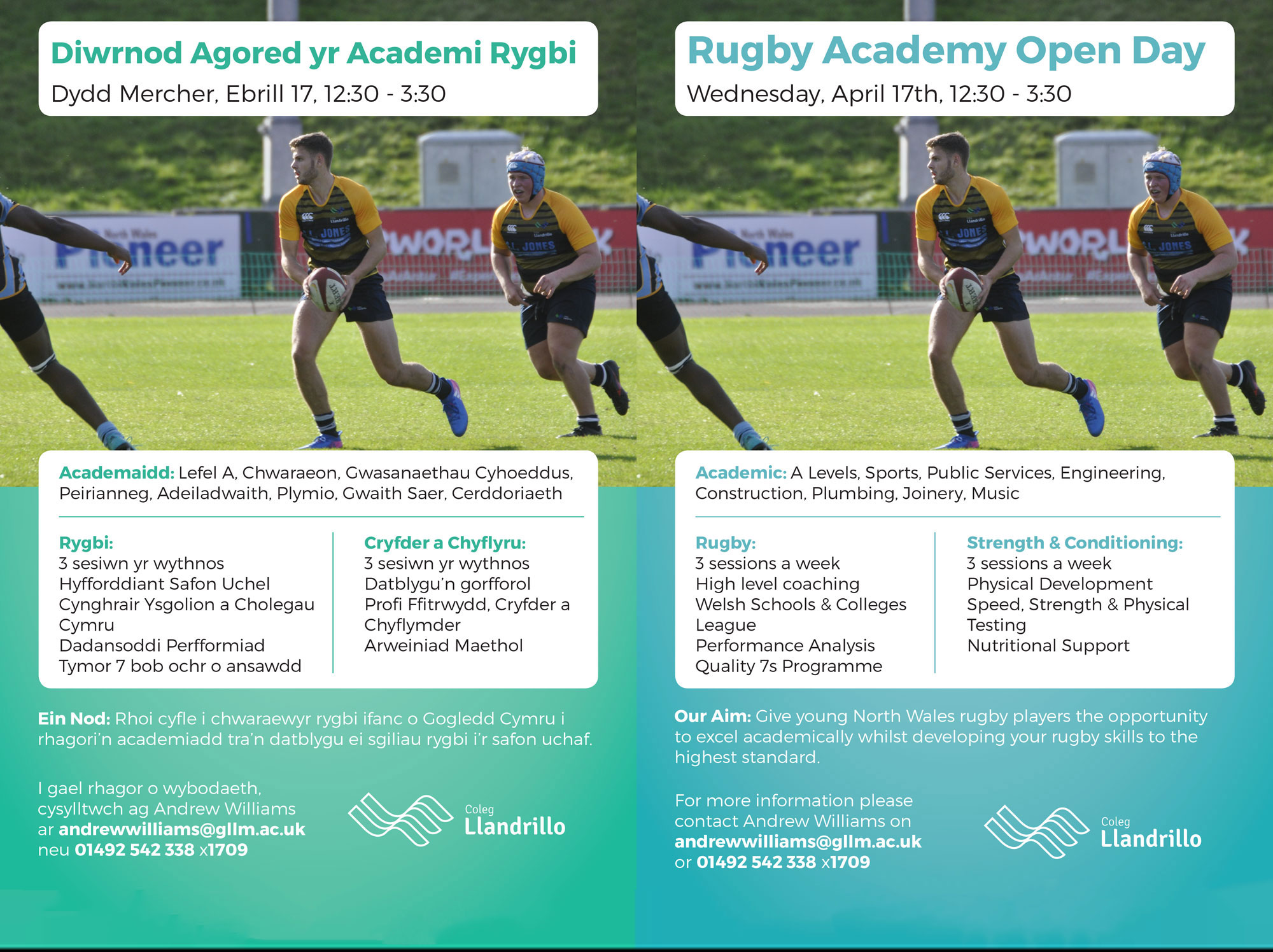 Rugby Academy Open Day