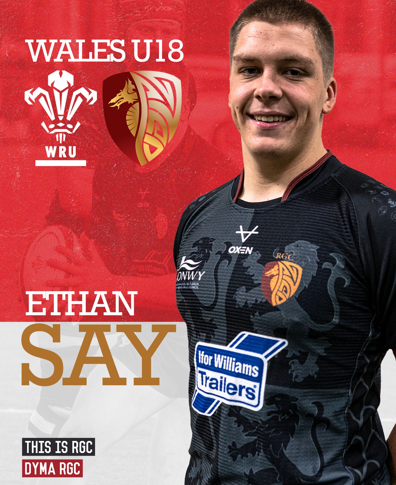 Ethan Say Selected for Wales 18s